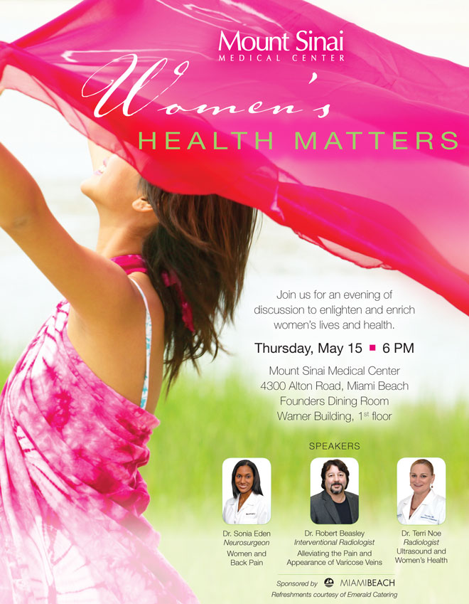 Women's Health Matters Poster